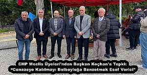 CHP Meclis Üyeleri'nden Başkan Koçhan'a Tepki: “Cenazeye Katılmayı Belboyluğa Benzetmek Esef Verici”