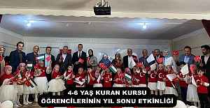 4-6 YAŞ KURAN KURSU ÖĞRENCİLERİNİN YIL SONU ETKİNLİĞİ