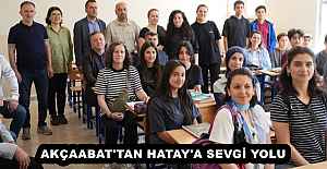 AKÇAABAT#039;TAN HATAY#039;A SEVGİ...
