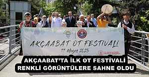 AKÇAABAT’TA İLK OT FESTİVALİ RENKLİ GÖRÜNTÜLERE SAHNE OLDU