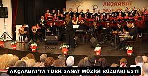 AKÇAABATTA TÜRK SANAT MÜZİĞİ RÜZGÂRI ESTİ
