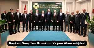 Başkan Genç'ten Uzunkum Yaşam Alanı müjdesi