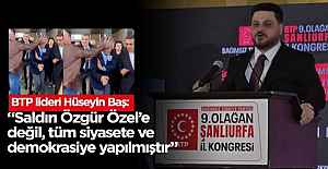 Bu saldırı sadece Özgür Özel’e değil, Türkiye’de siyasete, demokrasiye yapılmış bir saldırıdır