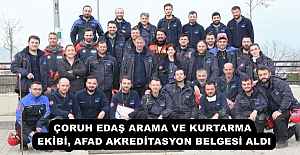 ÇORUH EDAŞ ARAMA VE KURTARMA EKİBİ,...