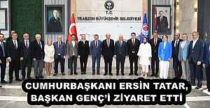 CUMHURBAŞKANI ERSİN TATAR, BAŞKAN GENÇİ ZİYARET ETTİ