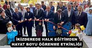 İKİZDEREDE HALK EĞİTİMDEN HAYAT BOYU ÖĞRENME ETKİNLİĞİ