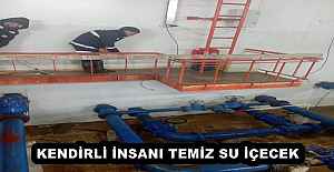 KENDİRLİ İNSANI TEMİZ SU İÇECEK