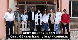 KENT KONSEYİ'NDEN  ÖZEL ÖĞRENCİLER  İÇİN FARKINDALIK 