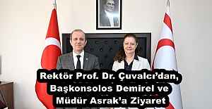 Rektör Prof. Dr. Çuvalcıdan,...