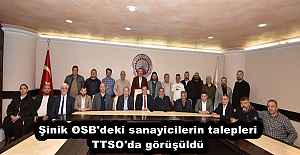 Şinik OSB#039;deki sanayicilerin...