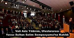 Vali Aziz Yıldırım, Uluslararası...