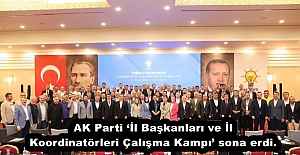 AK Parti ‘İl Başkanları ve İl Koordinatörleri Çalışma Kampı’ sona erdi.
