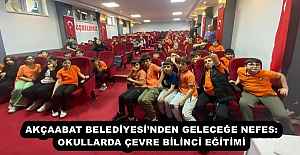 AKÇAABAT BELEDİYESİ’NDEN GELECEĞE NEFES: OKULLARDA ÇEVRE BİLİNCİ EĞİTİMİ