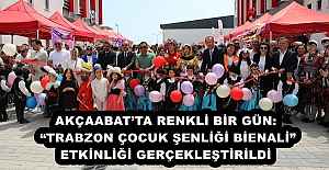 AKÇAABATTA RENKLİ BİR GÜN: TRABZON ÇOCUK ŞENLİĞİ BİENALİ” ETKİNLİĞİ GERÇEKLEŞTİRİLDİ