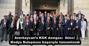 Azerbaycan’a KGK damgası  Ikinci Medya Buluşması başarıyla tamamlandı