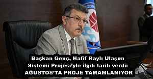 Başkan Genç, Hafif Raylı Ulaşım...