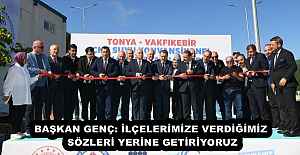 BAŞKAN GENÇ: İLÇELERİMİZE VERDİĞİMİZ...