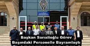 Başkan Sarıalioğlu Görev Başındaki...