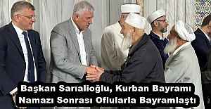 Başkan Sarıalioğlu, Kurban Bayramı...