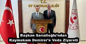 Başkan Sarıalioğlu#039;ndan Kaymakam...