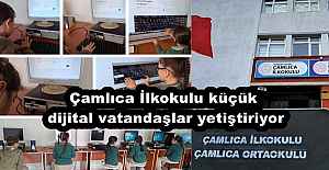 Çamlıca İlkokulu küçük dijital vatandaşlar yetiştiriyor