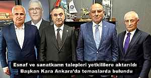 Esnaf ve sanatkarın talepleri yetkililere...