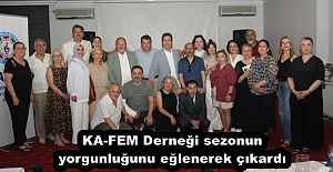 KA-FEM Derneği sezonun yorgunluğunu eğlenerek çıkardı