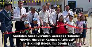 Kardelen Anaokulundan Geleceğe Yolculuk: Büyük Hayaller Kardelen Atölyesi” Etkinliği Büyük İlgi Gördü