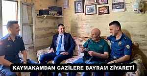 KAYMAKAMDAN GAZİLERE BAYRAM ZİYARETİ