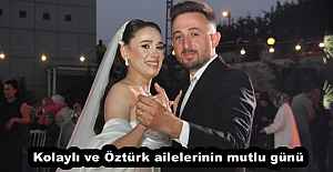 Kolaylı ve Öztürk ailelerinin mutlu...