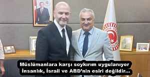 Müslümanlara karşı soykırım uygulanıyor  İnsanlık, İsrail ve ABDnin esiri değildir…