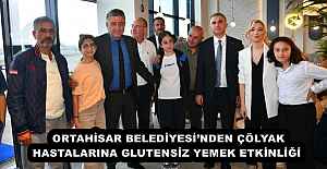 ORTAHİSAR BELEDİYESİNDEN ÇÖLYAK HASTALARINA GLUTENSİZ YEMEK ETKİNLİĞİ 