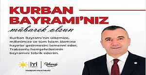 YAVUZ AYDIN KURBAN BAYRAMI MESAJI
