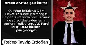 Araklı AKP'de Şok İstifa; "DAVAMIZ KATİLLERLE İTTİFAK DEĞİL, MÜCADELEDİR..!" dedi