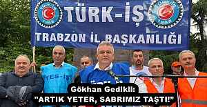 Gökhan Gedikli: "ARTIK YETER, SABRIMIZ TAŞTI!”