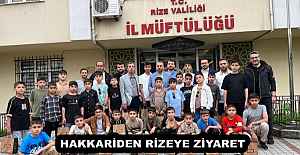 HAKKARİDEN RİZEYE ZİYARET