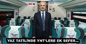 YAZ TATİLİNDE YHT’LERE EK SEFER…