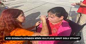 KTÜ ÖĞRENCİLERİNDEN MİNİK KALPLERE...