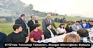 KTÜ’nün Teknoloji Takımları, Mangal Etkinliğinde Buluştu