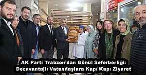 AK Parti Trabzon’dan Gönül Seferberliği: Dezavantajlı Vatandaşlara Kapı Kapı Ziyaret
