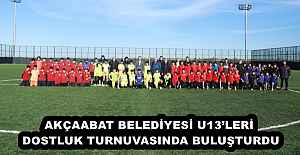 AKÇAABAT BELEDİYESİ U13’LERİ DOSTLUK TURNUVASINDA BULUŞTURDU