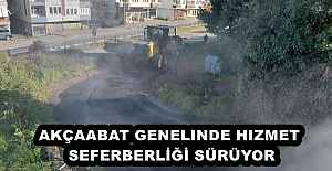 AKÇAABAT GENELINDE HIZMET SEFERBERLİĞİ...