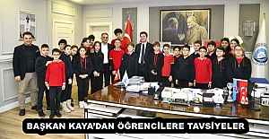 BAŞKAN KAYA’DAN ÖĞRENCİLERE TAVSİYELER