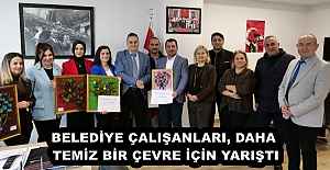BELEDİYE ÇALIŞANLARI, DAHA TEMİZ BİR ÇEVRE İÇİN YARIŞTI