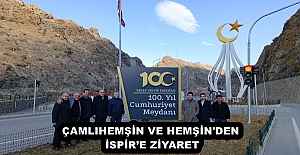 ÇAMLIHEMŞİN VE HEMŞİN'DEN İSPİR’E ZİYARET