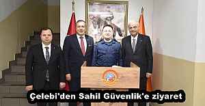 Çelebi'den Sahil Güvenlik'e ziyaret