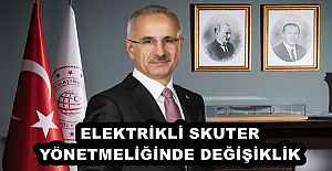 ELEKTRİKLİ SKUTER YÖNETMELİĞİNDE DEĞİŞİKLİK