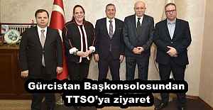 Gürcistan Başkonsolosundan TTSO’ya ziyaret