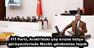 İYİ Parti, Araklı’daki çöp krizini bütçe görüşmelerinde Meclis gündemine taşıdı
