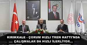 KIRIKKALE - ÇORUM HIZLI TREN HATTI#039;NDA...